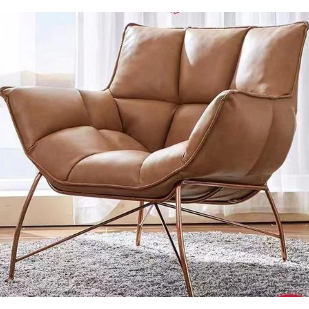 PU Leather Top Grain Side Chair - 4 Seasons Home Gadgets