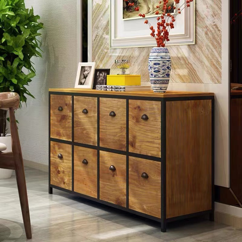 Panavista 8 Drawer Console Table - 4 Seasons Home Gadgets