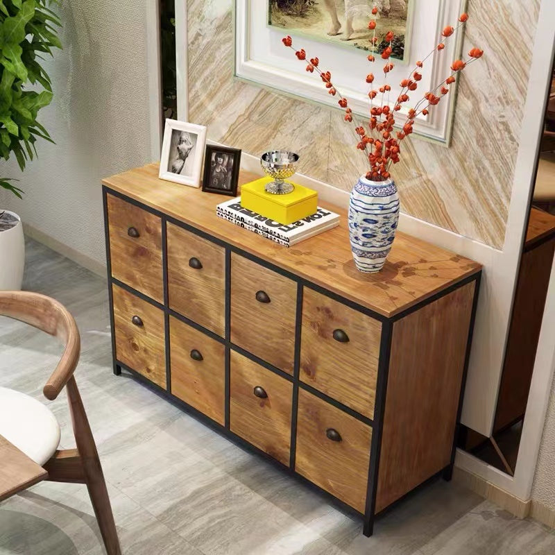 Panavista 8 Drawer Console Table - 4 Seasons Home Gadgets