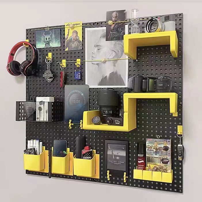 Pegboard Unit With Storing Fiberboard - 4 Seasons Home Gadgets