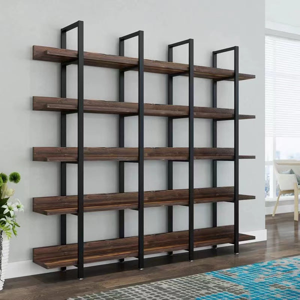 Petrache Library Bookcase - 4 Seasons Home Gadgets