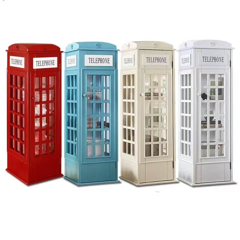 Phone Booth Storage Cabinet - 4 Seasons Home Gadgets