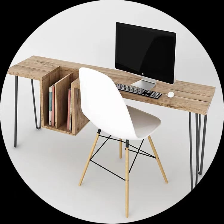 Pine Extra Long Desk - 4 Seasons Home Gadgets