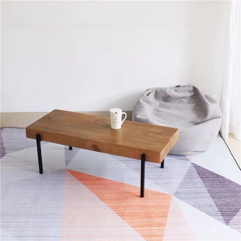 Pine Oak Log Coffee Table - 4 Seasons Home Gadgets