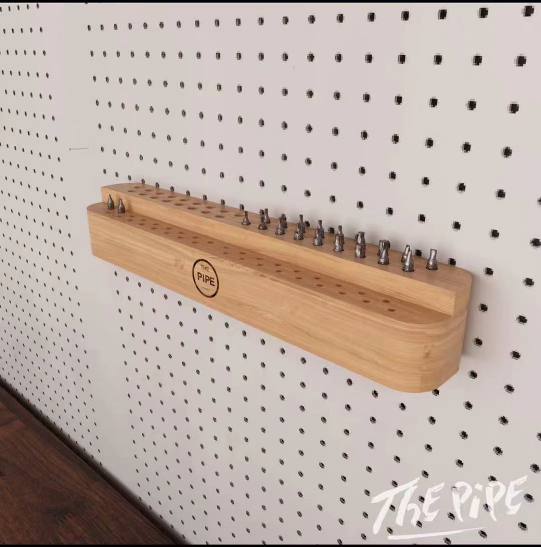 Pine Wood Storage Pegboard With Kit - 4 Seasons Home Gadgets