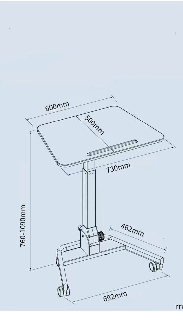 Pneumatic Ergonomic Standing Work Desk - 4 Seasons Home Gadgets