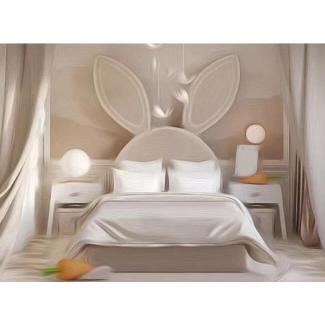 Rabbit Bunny Bed with Storage - 4 Seasons Home Gadgets