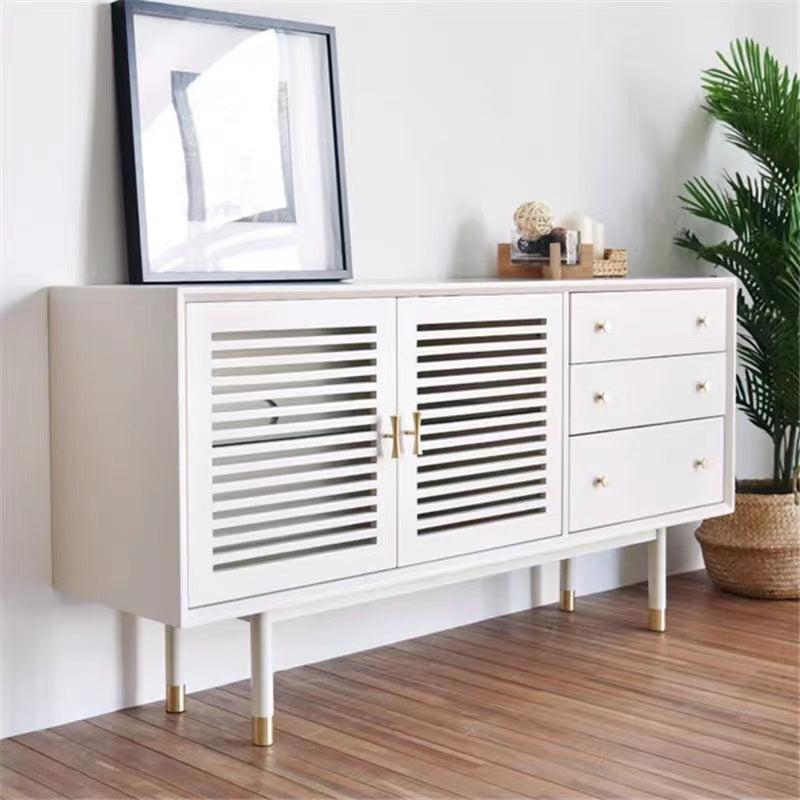 Racette Pine 3 Drawer Sideboard - 4 Seasons Home Gadgets