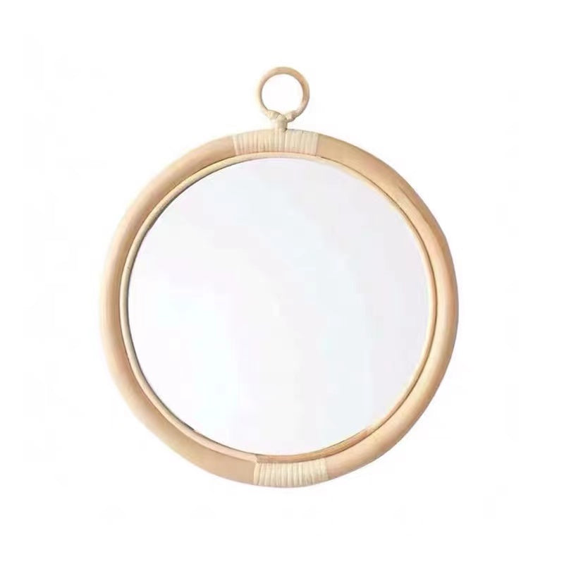 Rattan Coastal Mirror - 4 Seasons Home Gadgets