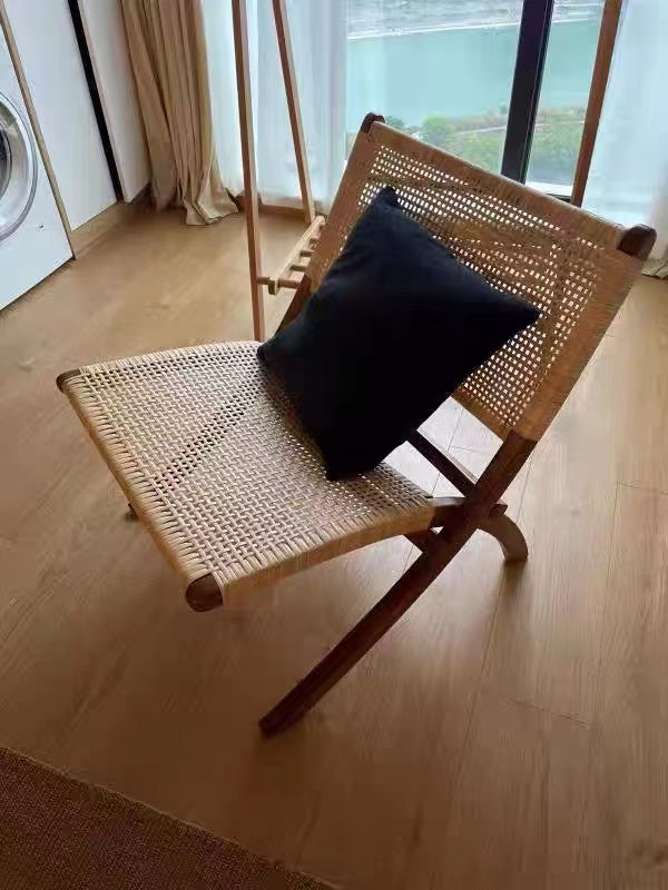 Rattan Patio Folding Chair - 4 Seasons Home Gadgets