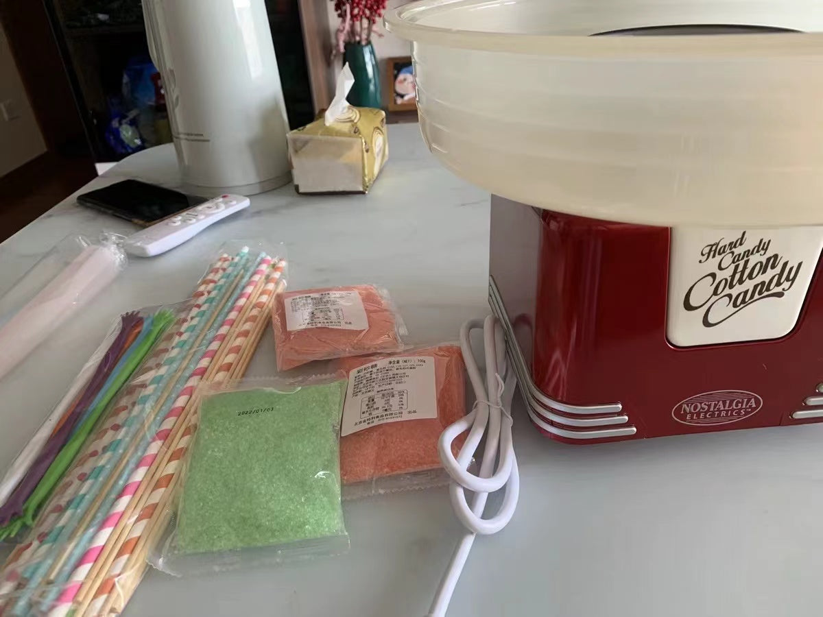 Retro Countertop Cotton Candy Machine - 4 Seasons Home Gadgets