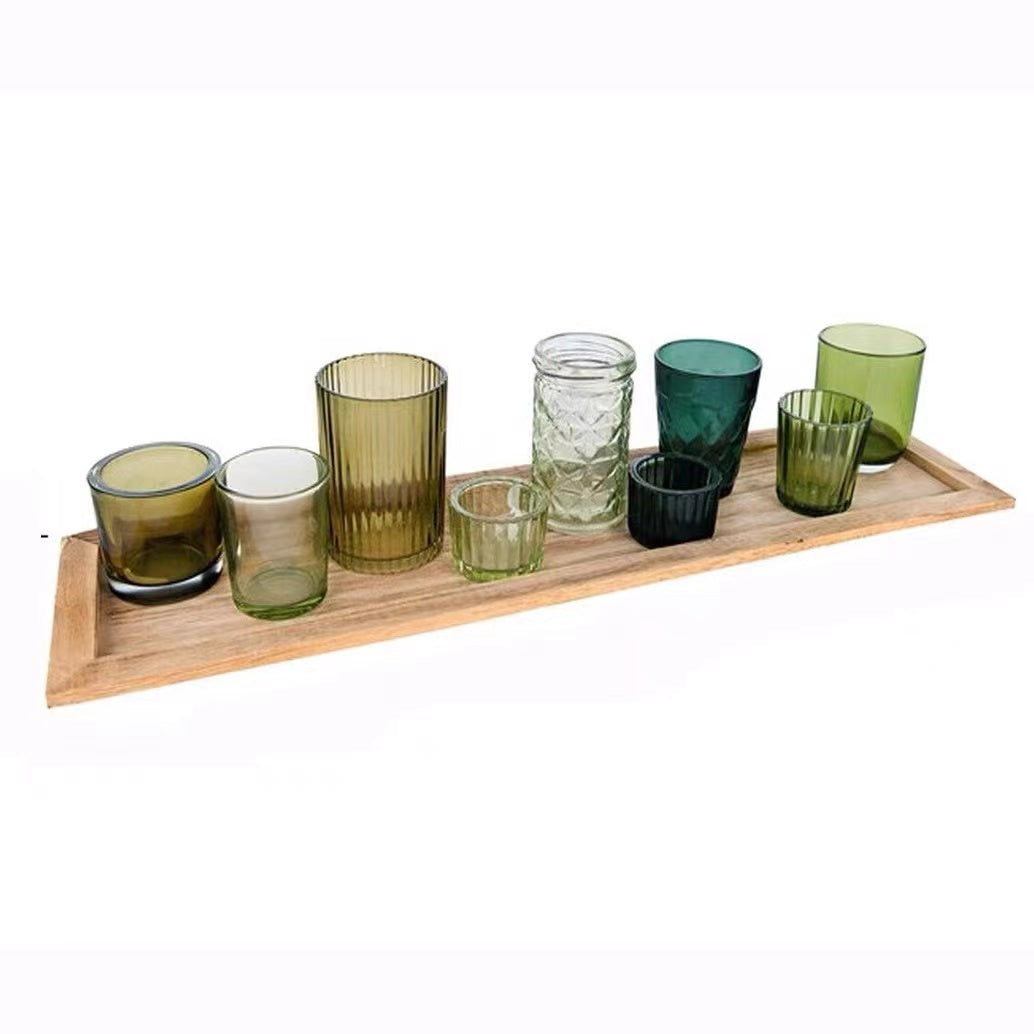 Retro Tealight Candle Tray Set - 4 Seasons Home Gadgets