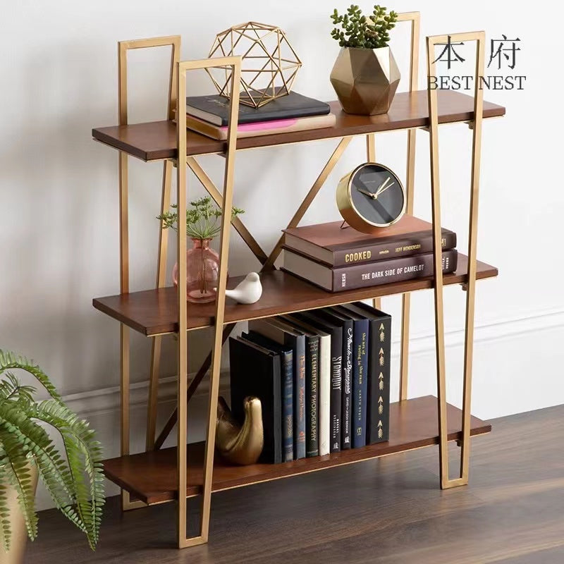 Rexdale Steel Small Bookcase - 4 Seasons Home Gadgets