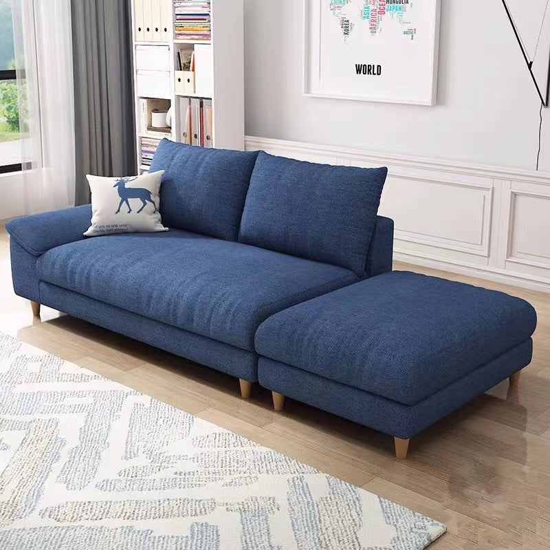 Right Square Arms Chaise Lounge With Ottoman - 4 Seasons Home Gadgets