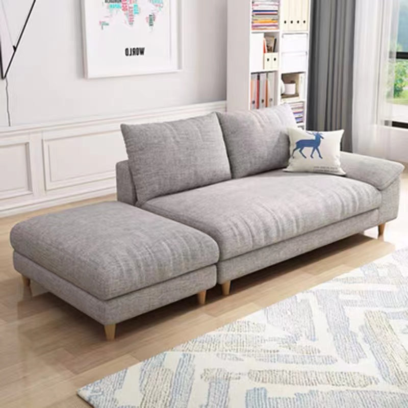 Right Square Arms Chaise Lounge With Ottoman - 4 Seasons Home Gadgets