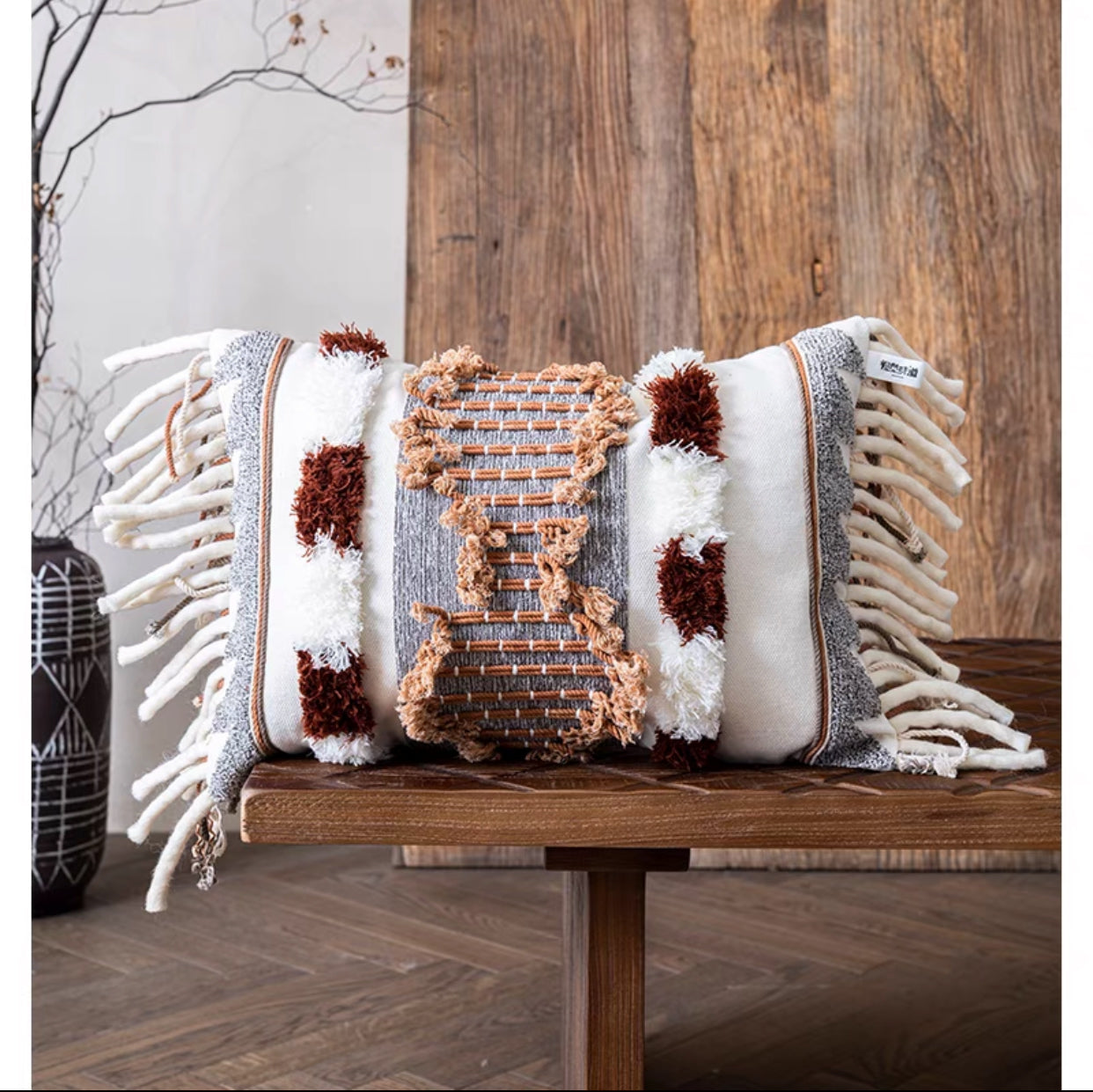 Robertson Cotton Pillow Cushion - 4 Seasons Home Gadgets