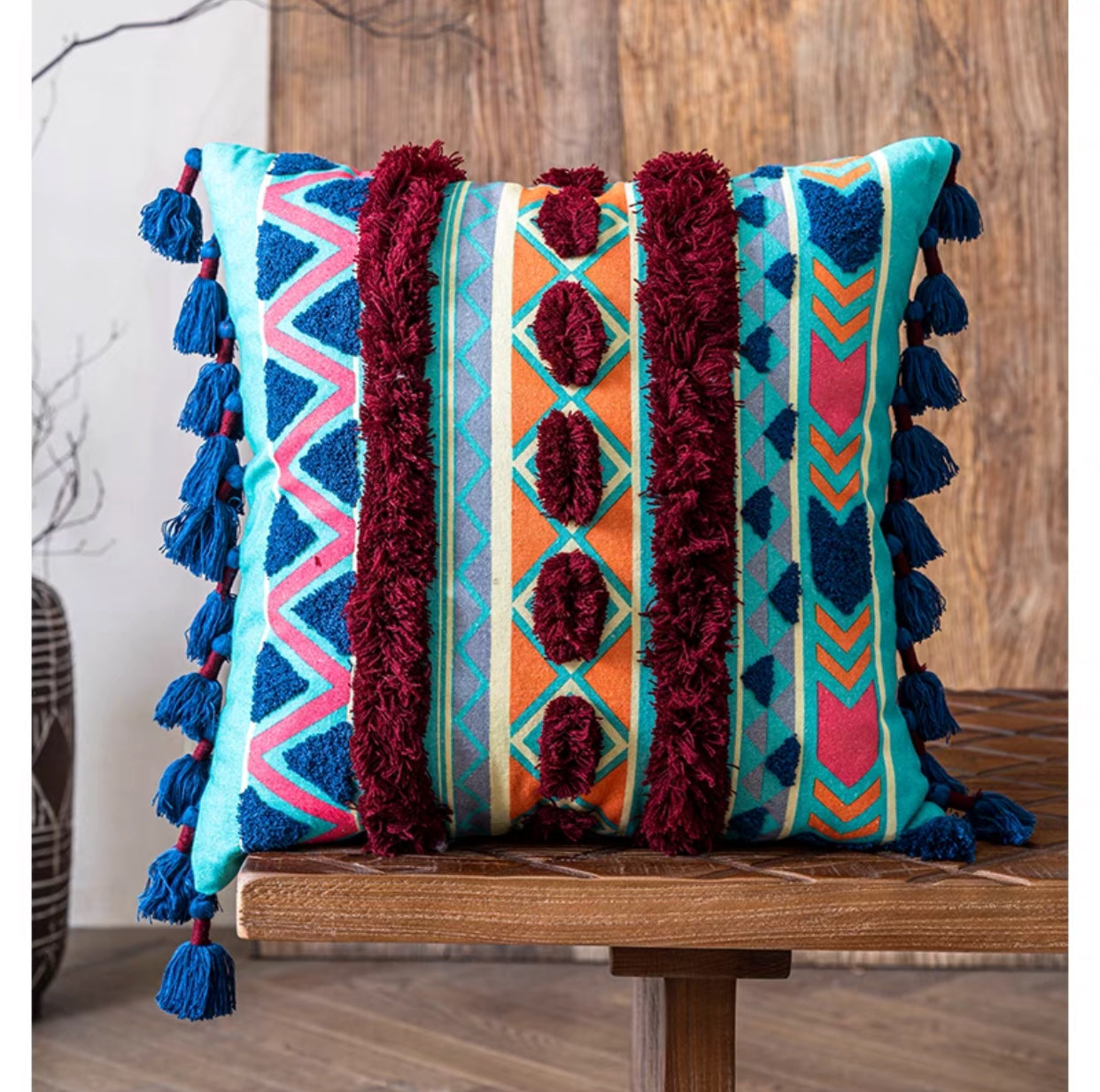 Robertson Cotton Pillow Cushion - 4 Seasons Home Gadgets