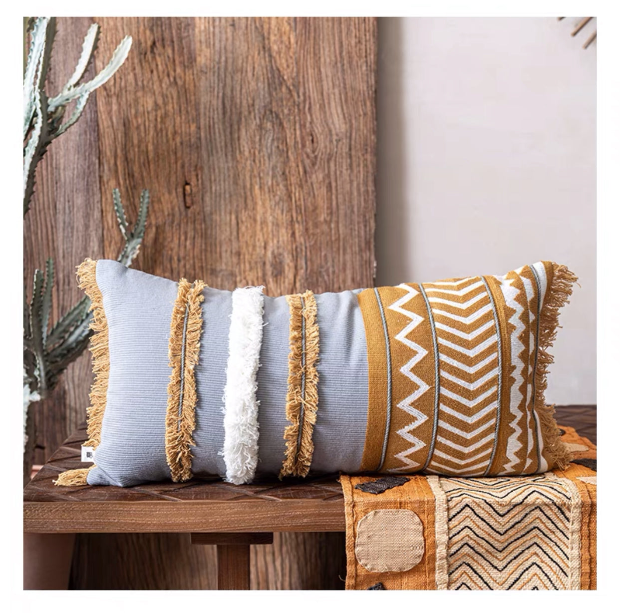 Robertson Cotton Pillow Cushion - 4 Seasons Home Gadgets