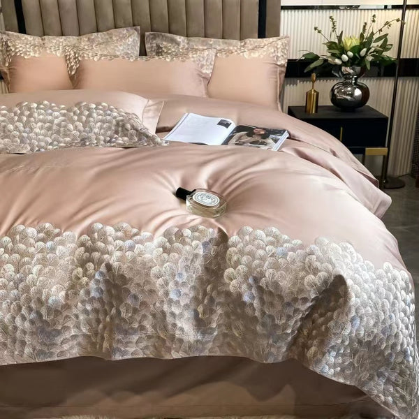 Rose Pearl Modern & Contemporary Comforter Set - 4 Seasons Home Gadgets