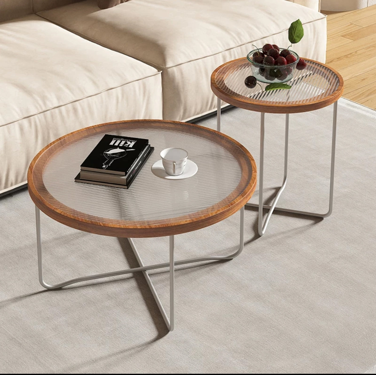 Rossanna Nesting Coffee Table - 4 Seasons Home Gadgets