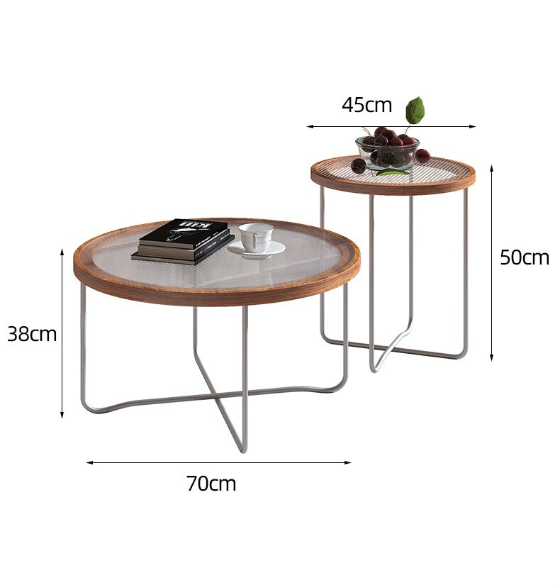 Rossanna Nesting Coffee Table - 4 Seasons Home Gadgets