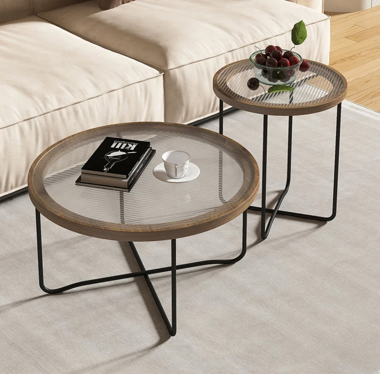 Rossanna Nesting Coffee Table - 4 Seasons Home Gadgets