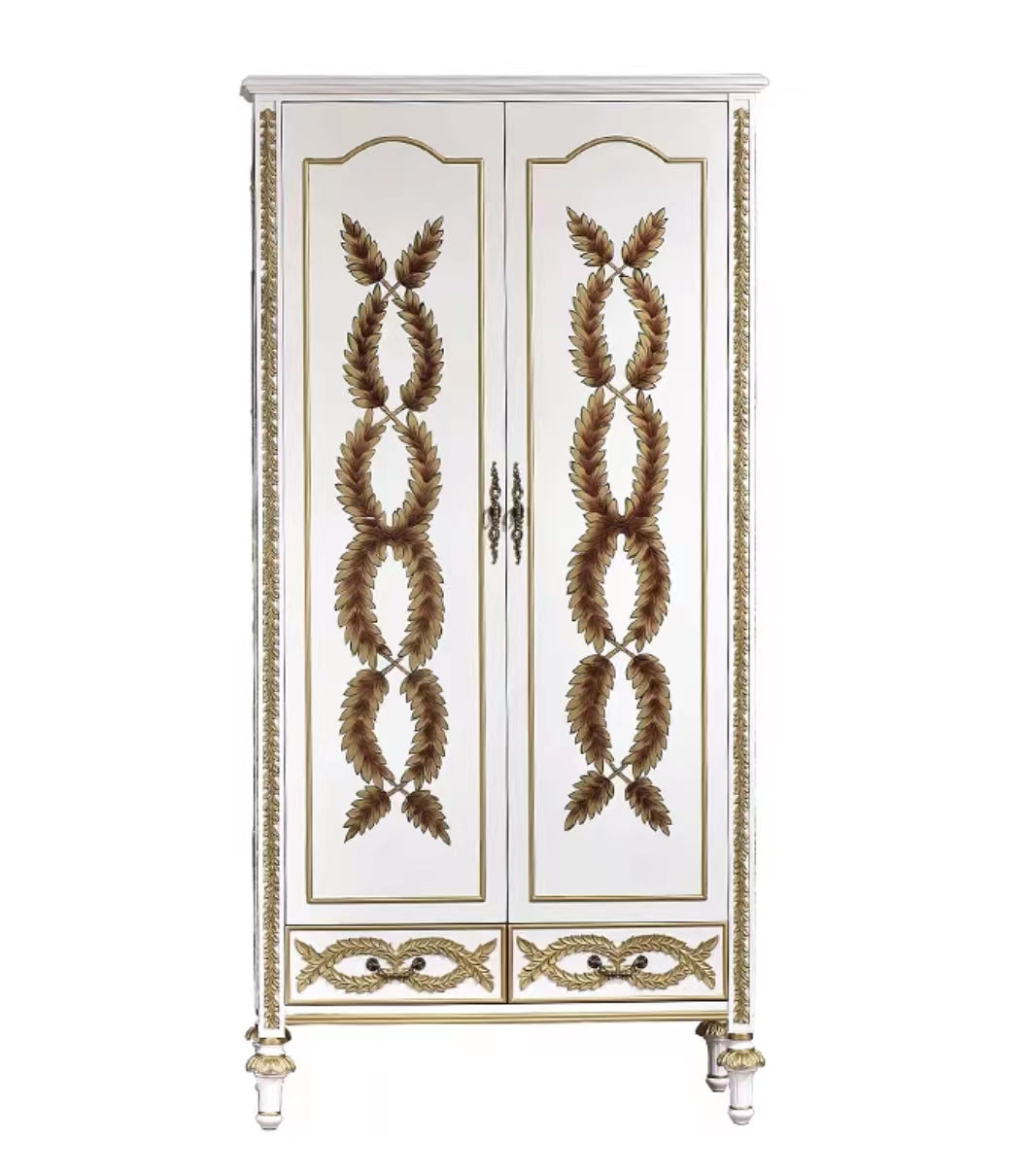 Rossi 2 Doors Armoire - 4 Seasons Home Gadgets