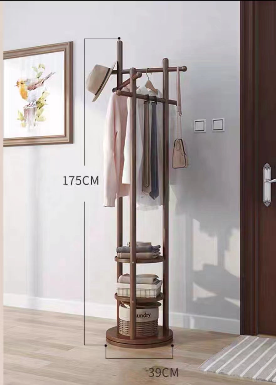 Round Garment Storage Rack - 4 Seasons Home Gadgets