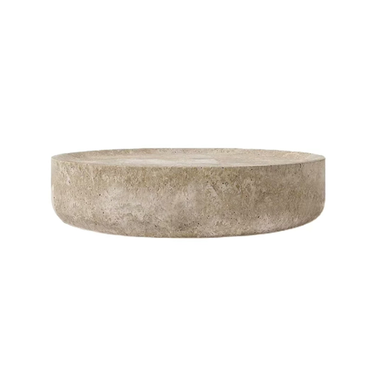 Round Stone Coffee Table - 4 Seasons Home Gadgets