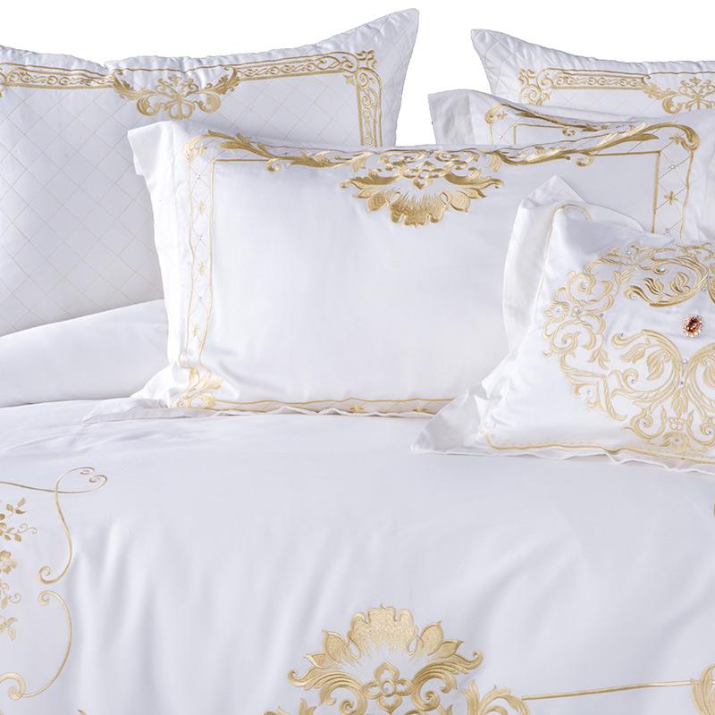 Royal Gold Duvet Cover Set - 4 Seasons Home Gadgets