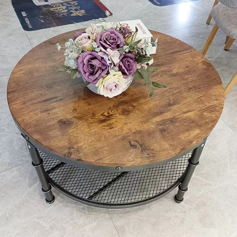 Rustic Coffee Table - 4 Seasons Home Gadgets