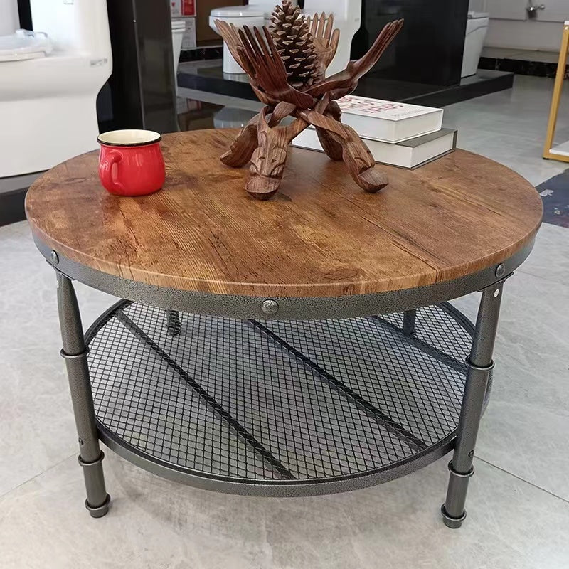 Rustic Coffee Table - 4 Seasons Home Gadgets