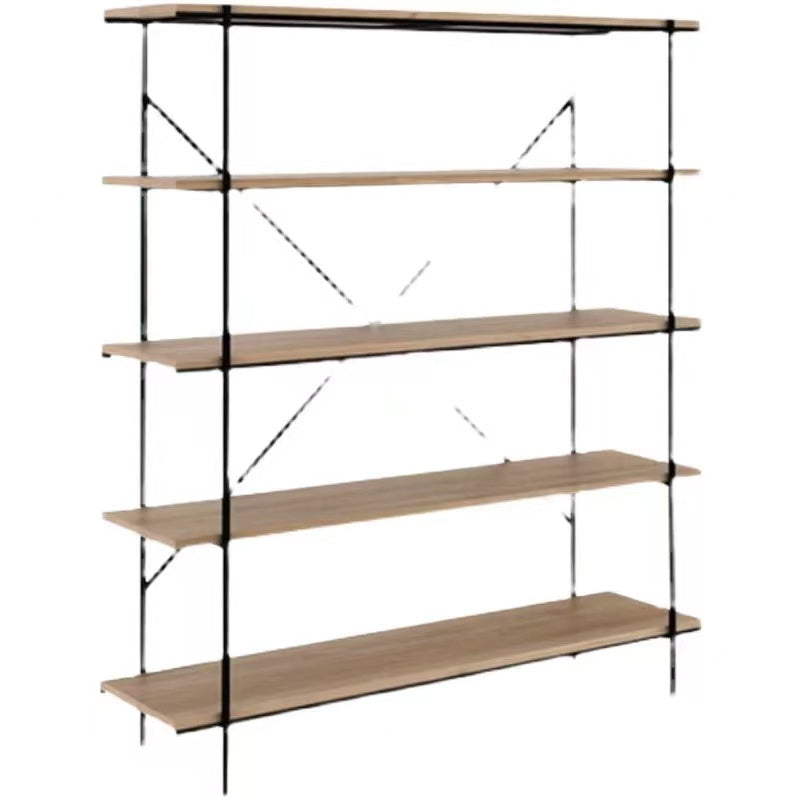 Rustic Wood 5 Tiered Shelf - 4 Seasons Home Gadgets