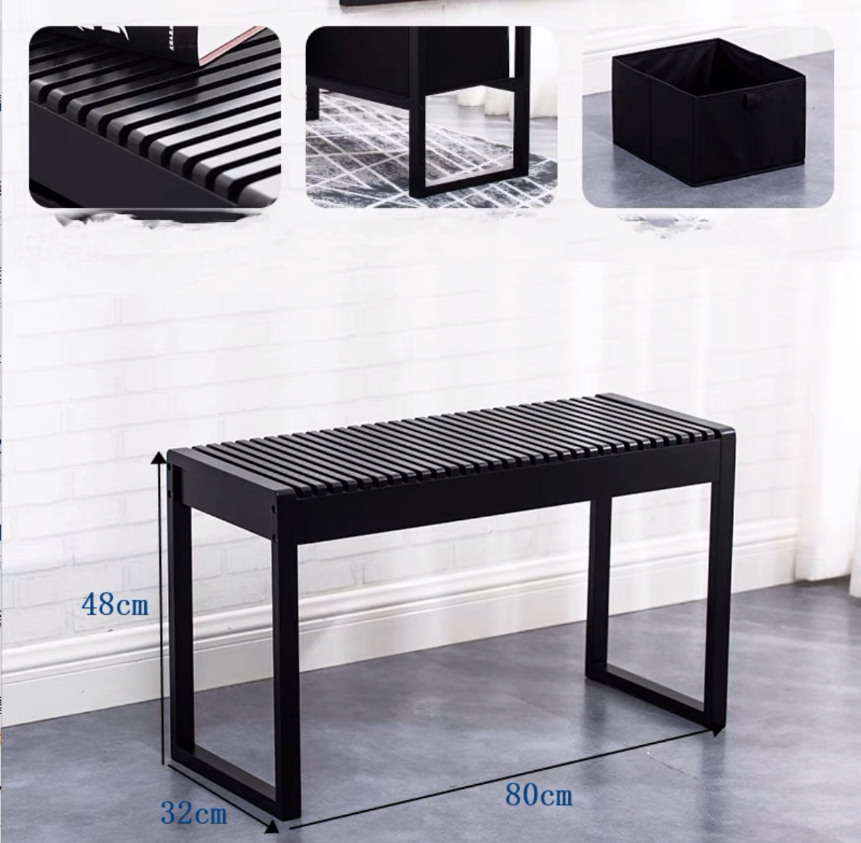 Salatiga Shoe Storage Bench - 4 Seasons Home Gadgets