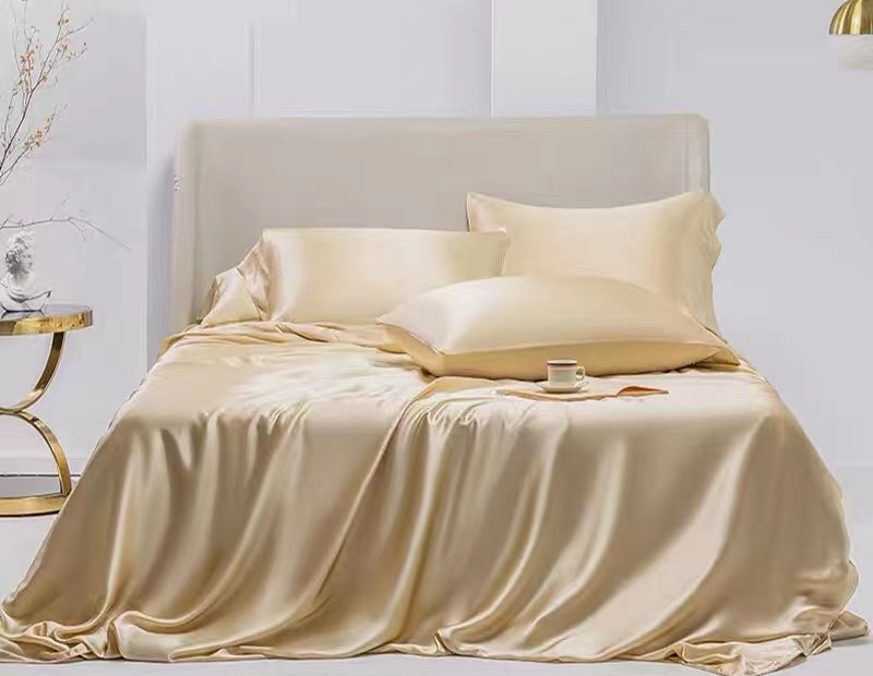 Satin Bedding Set - 4 Seasons Home Gadgets