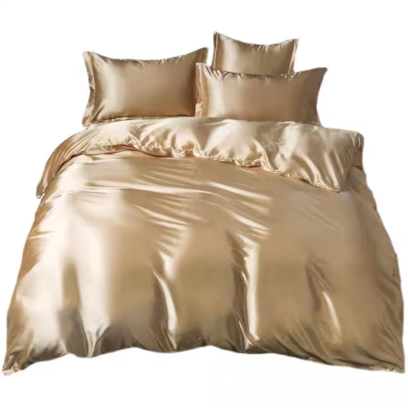 Satin Bedding Set - 4 Seasons Home Gadgets