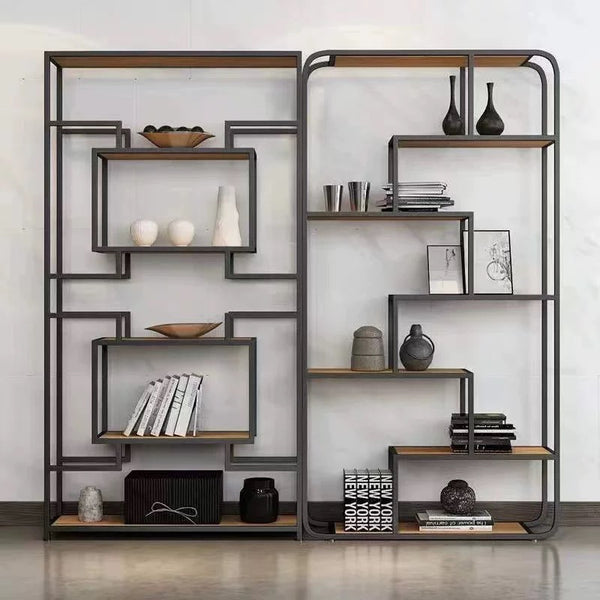 Scaola Geometric Bookcase - 4 Seasons Home Gadgets