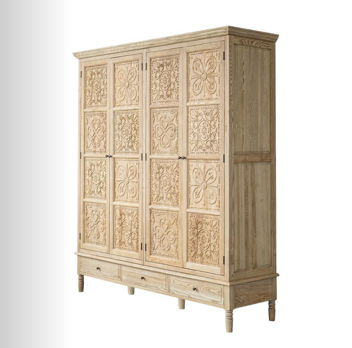 Ashwood Wardrobe Armoire - 4 Seasons Home Gadgets