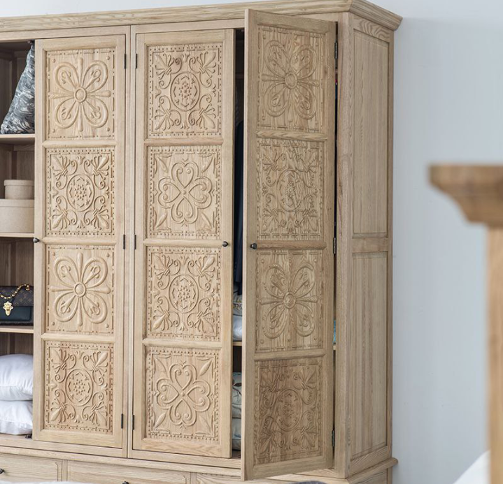 Ashwood Wardrobe Armoire - 4 Seasons Home Gadgets