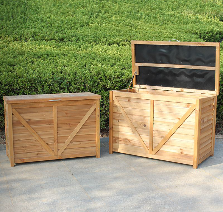 Outdoor Wooden Storage Shed - 4 Seasons Home Gadgets