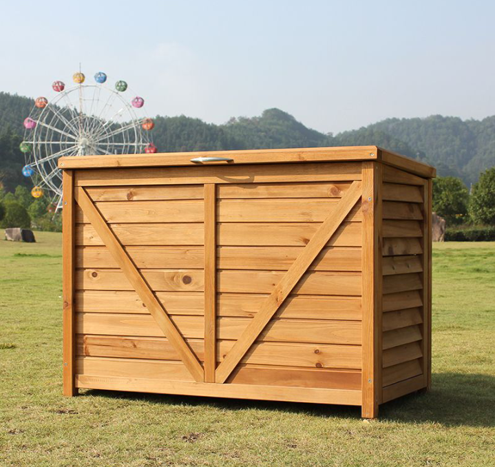 Outdoor Wooden Storage Shed - 4 Seasons Home Gadgets