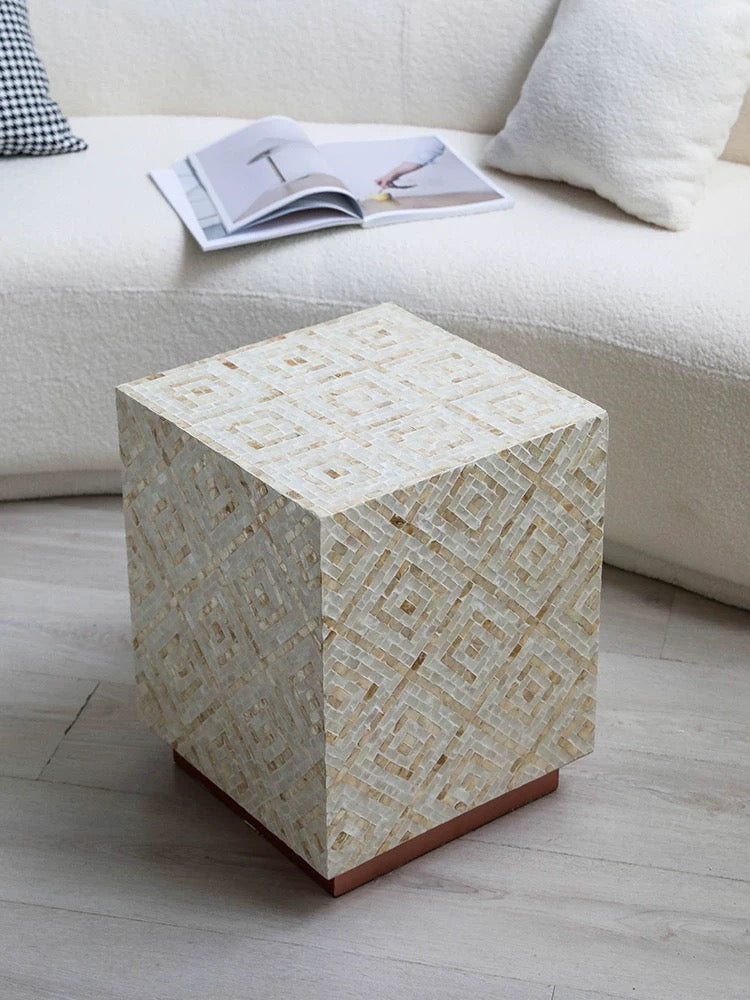 Seashell Side Table - 4 Seasons Home Gadgets