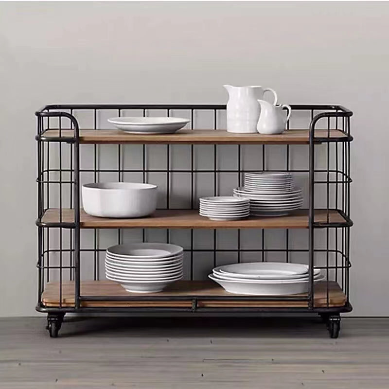 Shiller Movable Storage Rack with Wheels - 4 Seasons Home Gadgets