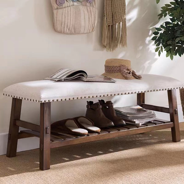 Shoes Storage Entryway Bench - 4 Seasons Home Gadgets