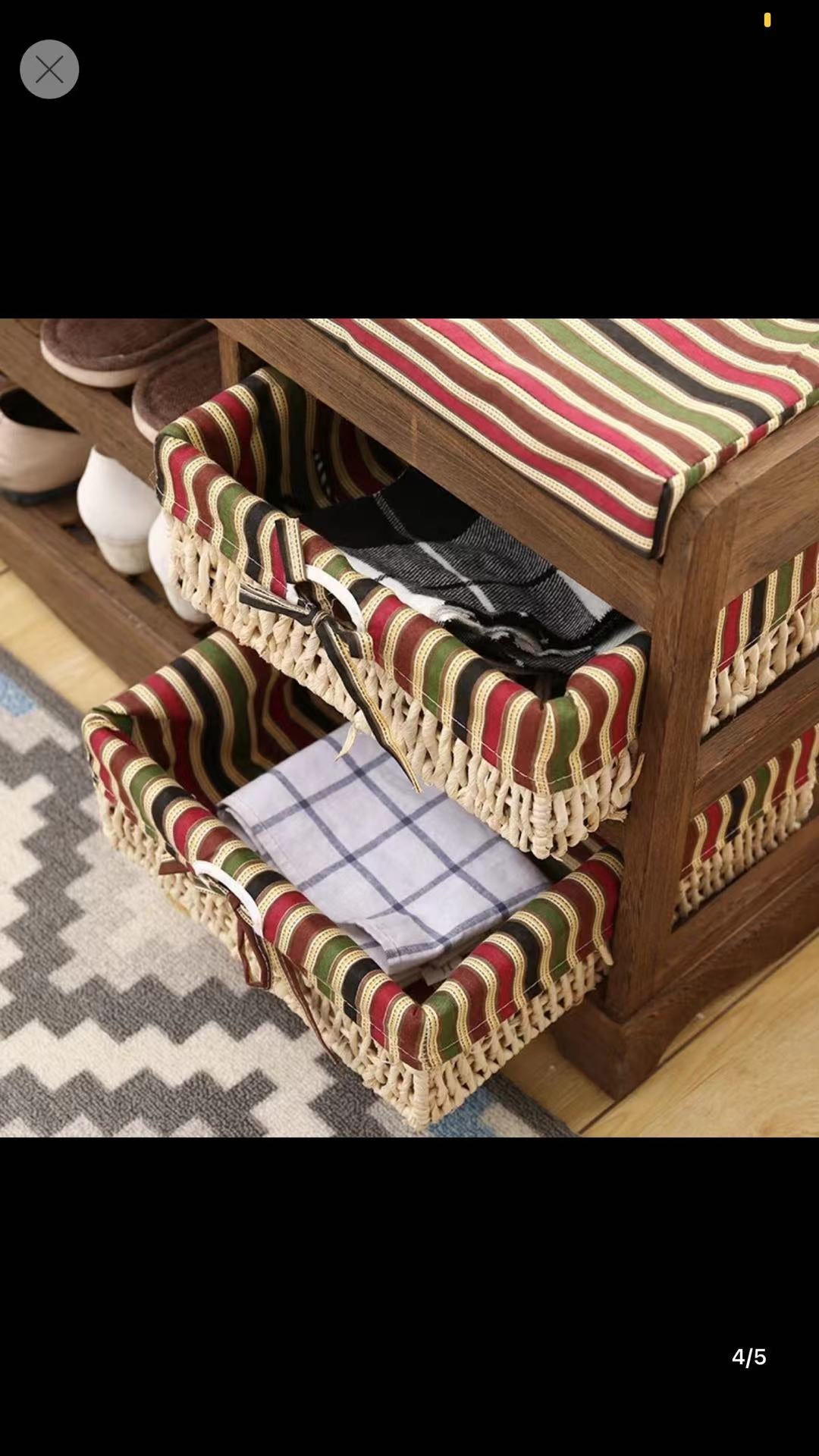 Shoes Storage With Basket Drawers - 4 Seasons Home Gadgets