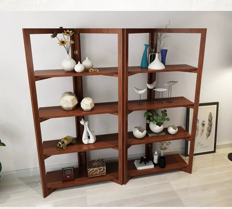 Sinclaire Solid Wood Bookcase - 4 Seasons Home Gadgets