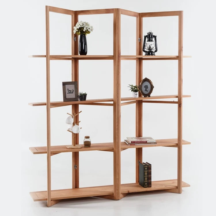 Sinclaire Solid Wood Bookcase - 4 Seasons Home Gadgets