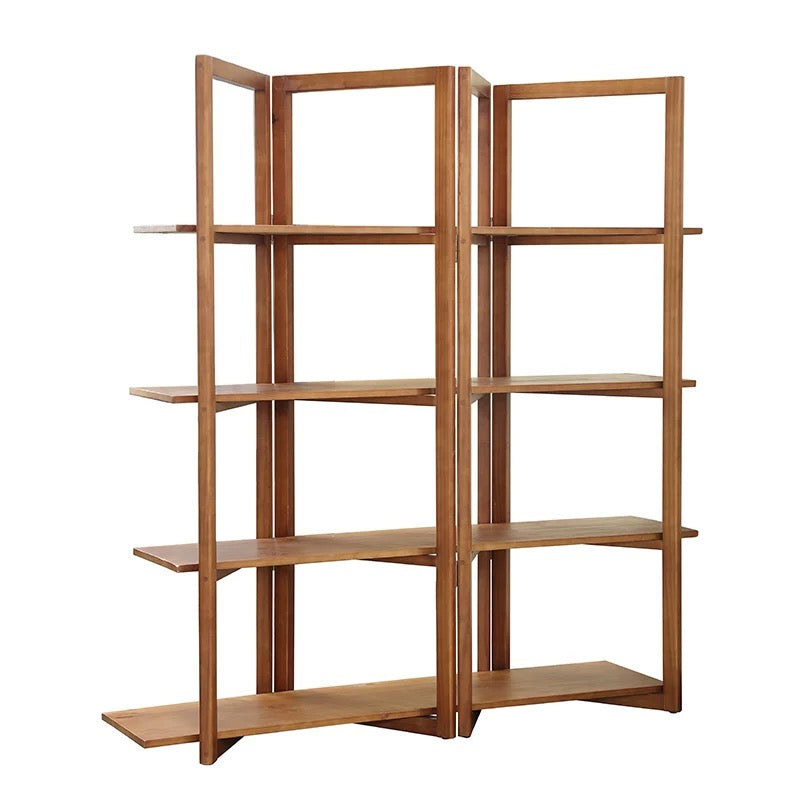 Sinclaire Solid Wood Bookcase - 4 Seasons Home Gadgets