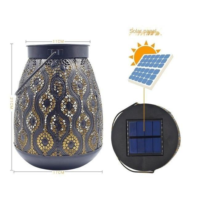 Solar Powered LED Lantern - 4 Seasons Home Gadgets