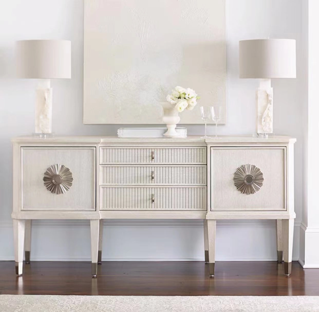 Solid Acacia Console - 4 Seasons Home Gadgets